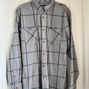 Mens Flannel Dakine button up shirt